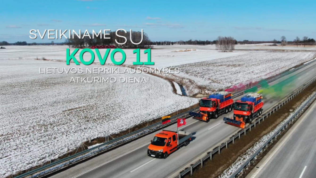 Su Kovo 11-ąja!