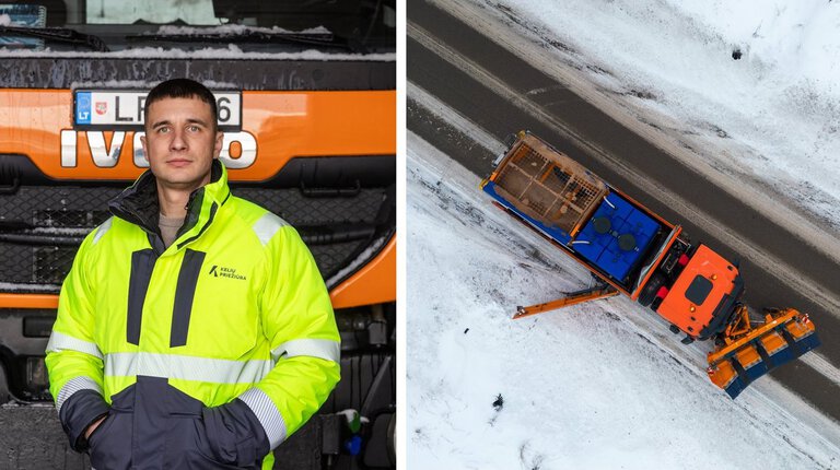 Martyno Ambrazo ir AB „Kelių priežiūra“ nuotr. Kasdien matoma profesija, apie kurią žinome nedaug