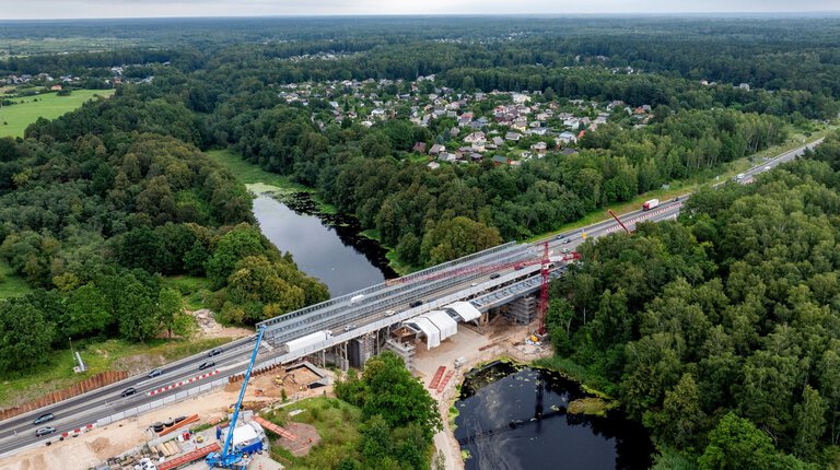 AB „Via Lietuva“ nuotrauka „Via Lietuva“: visoje Lietuvoje vyksta intensyvūs tiltų ir viadukų darbai – remontuojama beveik...