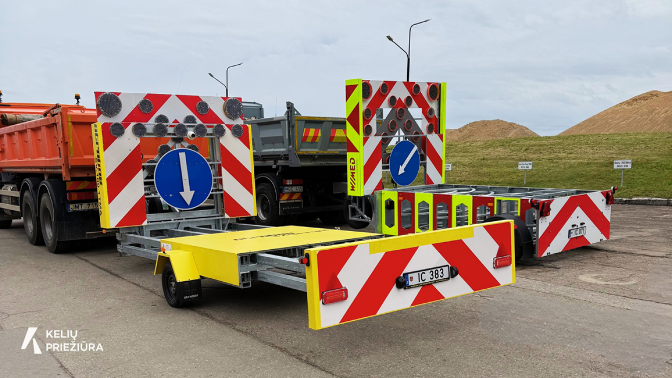 Eismo saugumas – ne tik vairuotojų rankose: „Kelių priežiūra“ diegia inovatyvias priemones