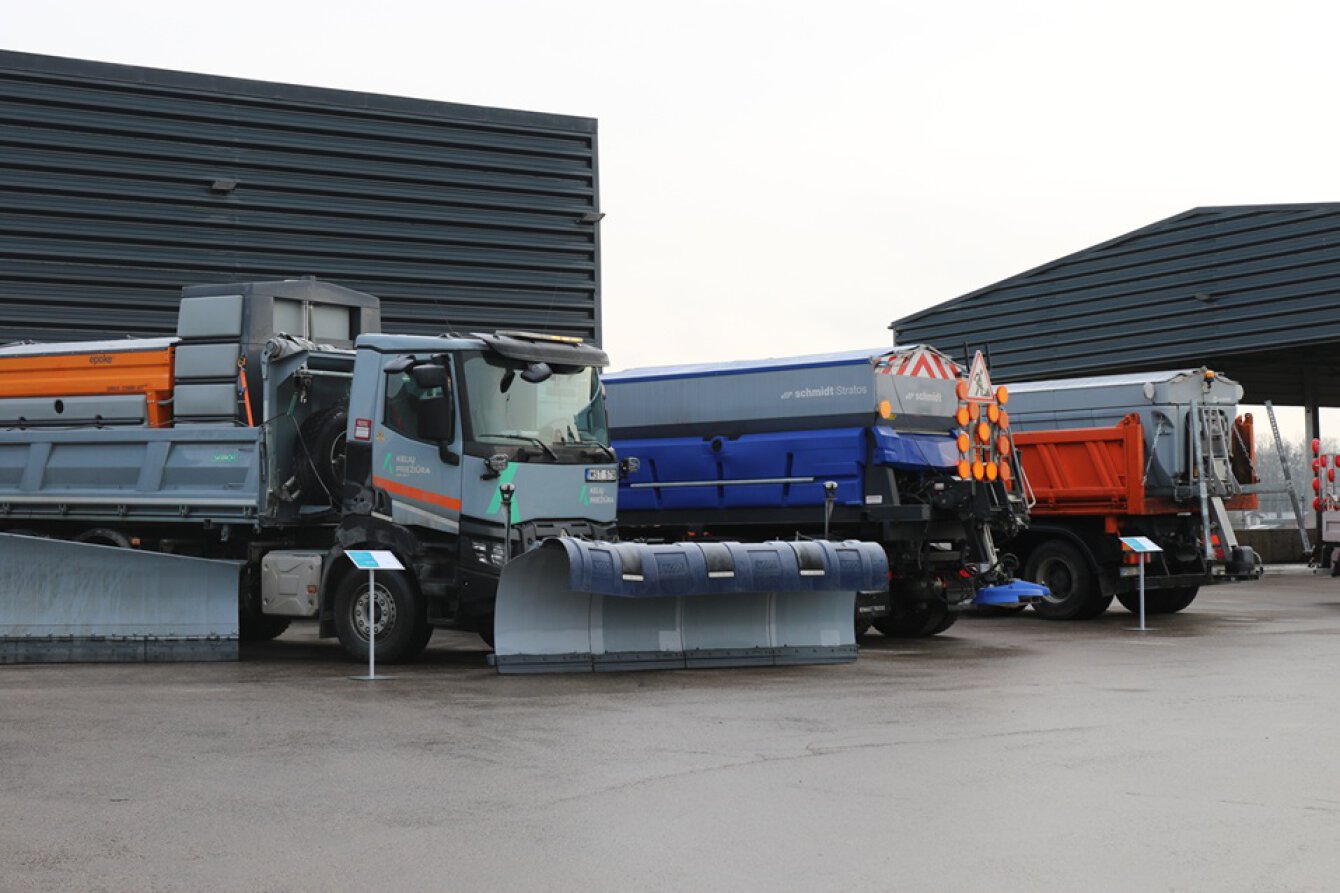 Kelininkai skelbia žiemos sezono pradžią: pasirengimą stiprino technikos ir atsargų plėtra